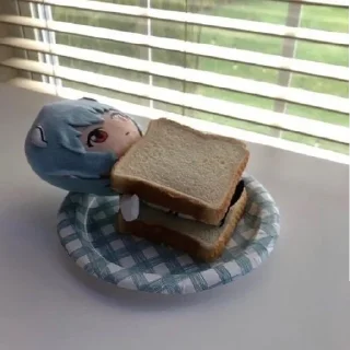 🥪 emoji Аянами рей Telegram sticker 5 of 25