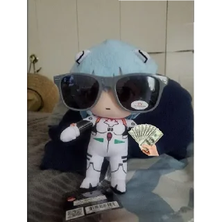 🤑 emoji Аянами рей Telegram sticker 13 of 25
