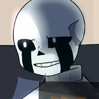 🧡 emoji ᴅᴇʟᴛᴀ sᴀɴs ʙʏ : @stickers_undertale Telegram sticker 11 of 17