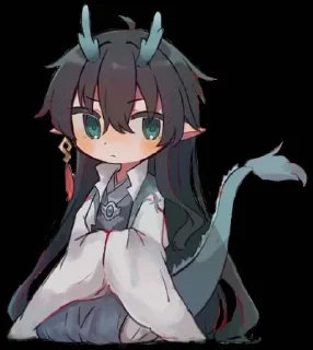 🐉 emoji Иньюэ-цзюнь • by @michihanmori Telegram sticker 18 of 47