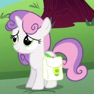 😄 emoji sweetie belle Telegram sticker 8 of 20