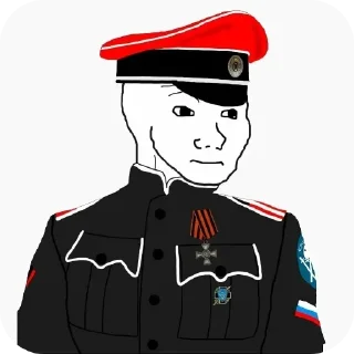 Sticker from БЕЛАЯ АРМИЯ 🇷🇺 Граф Флотский