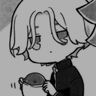 🌟 emoji .｡*ﾟ+.*.｡langa hasegawa/snow❄️ Telegram sticker 14 of 39