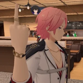🖕 emoji анстар умер Telegram sticker 5 of 65