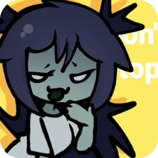 Sticker from jisa hell @CupidWet