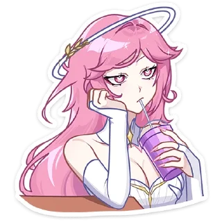 🙁 emoji Сиерин '@KatShiStickers' Telegram sticker 21 of 48