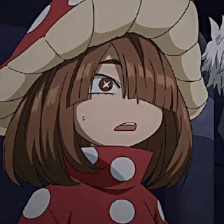 😧 emoji ༻🍄𖤐𝑲𝒐𝒎𝒐𝒓𝒊 𝑲𝒊𝒏𝒐𝒌𝒊𖤐🍄༺ Telegram sticker 18 of 32