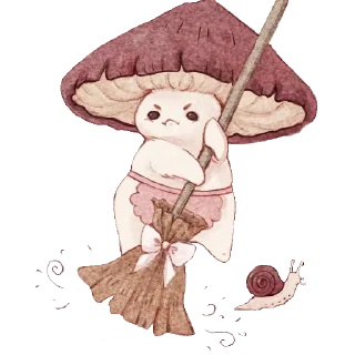 😠 emoji 🍄школа ведьм🍄 Telegram sticker 9 of 25