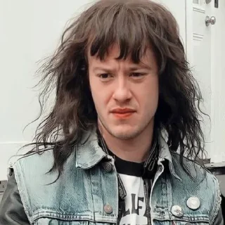 😐 emoji ✨My husband is Eddie Munson✨ Telegram sticker 13 of 93