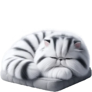 😴 emoji Милый пушистик @Nyasticks Telegram sticker 17 of 35