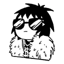 😎 emoji sarah scribbles Telegram sticker 22 of 117