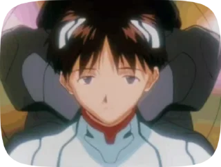 😕 emoji Синдзи Икари・@evangelion00 Telegram sticker 7 of 20