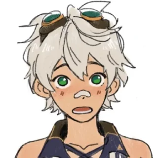 😰 emoji Bennett by @stickerhut Telegram sticker 15 of 75