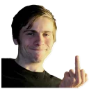 🖕 emoji Алексей Шевцов Telegram sticker 5 of 24