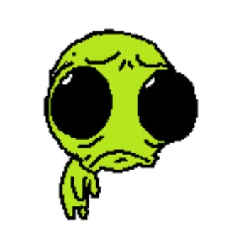😟 emoji Pt 1! Pak by E78. artist- @lilalienz4ever Telegram sticker 16 of 120