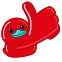 Sticker from Red Duck :: @Stickers_Chaos