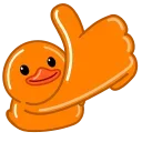 Sticker from Orange Duck :: @Stickers_Chaos