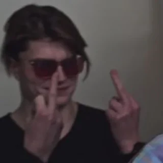 🖕 emoji @uwulemon любит горох Telegram sticker 16 of 96