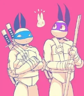 🐰 emoji Черепашки ниндзя 2012 Telegram sticker 5 of 66