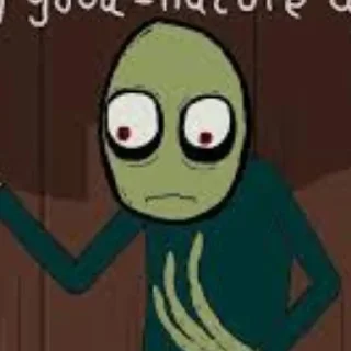 😕 emoji Salad Fingers Telegram sticker 14 of 45