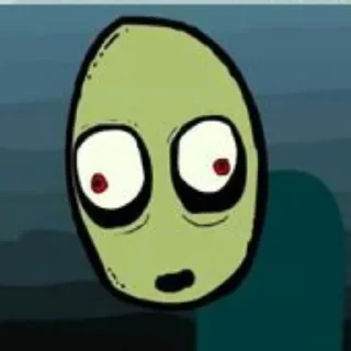 🙂 emoji Salad Fingers Telegram sticker 1 of 45