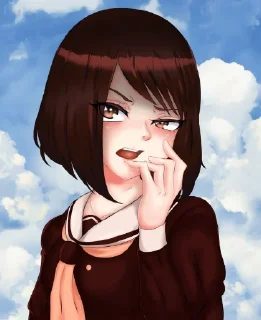 😲 emoji Love, Money, Rock'n'Roll - Kagome • @KRILYUB Telegram sticker 10 of 63