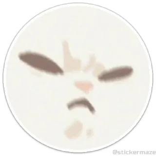 😺 emoji Котокружочки @colored_emotions Telegram sticker 21 of 76