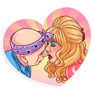 💑 emoji Dr. Evil Telegram sticker 14 of 25