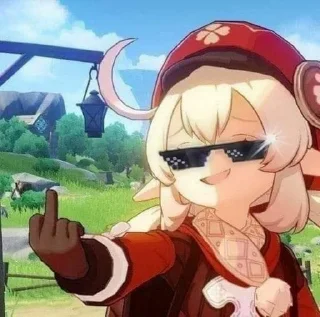 🖕 emoji Welcome to hell bitch Telegram sticker 17 of 47