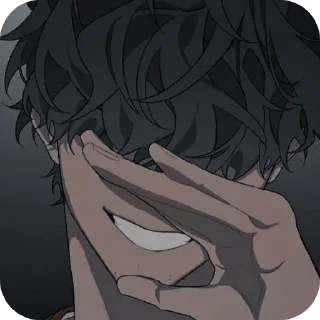 🥵 emoji 2д парни Telegram sticker 1 of 51