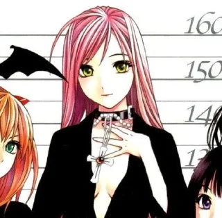 💜 emoji Rosario + Vampire by vsl Telegram sticker 2 of 91