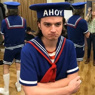 🥺 emoji Стив Харрингтон 😋 Telegram sticker 15 of 44