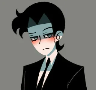 😶 emoji Vincent the secret of myers Telegram sticker 10 of 120