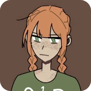 😬 emoji Ashlyn ♡ @korobbkka Telegram sticker 13 of 15