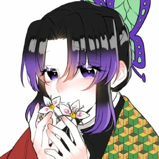 🦋 emoji 🦋shinobu kocho🦋 Telegram sticker 18 of 86
