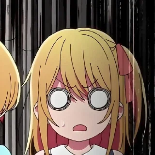 😨 emoji Руби @anime_sticks Telegram sticker 17 of 20