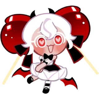 🍎 emoji Candy Apple Cookie! @cookierunstickersarchiev Telegram sticker 4 of 48