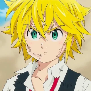 🌟 emoji Мелиодас -> @animebotsa Telegram sticker 11 of 32
