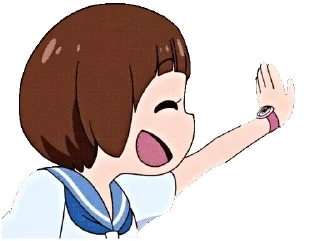 Sticker from Mako Mankanshoku (KILL la KILL)