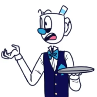 😤 emoji Casino cups @Cupheadart Telegram sticker 23 of 76