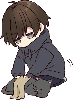 Sticker from Menhera Kun Pt.5 @jp_stickers