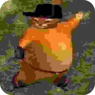 🔳 emoji Шакал версия аватарок Telegram sticker 14 of 36