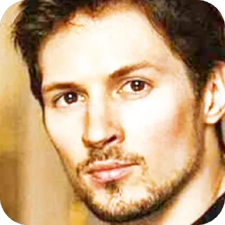 🫥 emoji Пашка Дуров Telegram sticker 9 of 11