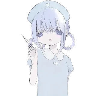 💉 emoji ⲙ᧐rᥱ ➝ @calm_stickers Telegram sticker 7 of 51