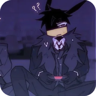 🎩 emoji ძ᥆ᥙᑲᥣᥱ𝖿ᥱძ᥆rᥲ~💛🤍 Telegram sticker 8 of 50