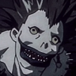 😮 emoji death note Telegram sticker 6 of 12