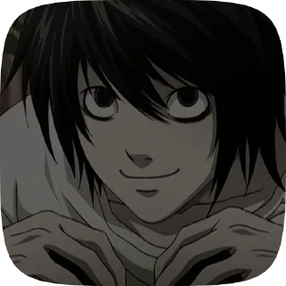 ☺️ emoji death note Telegram sticker 8 of 12