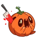 🔪 emoji Pumpkin Jack (@TgSticker) Telegram sticker 17 of 48