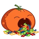 🤮 emoji Pumpkin Jack (@TgSticker) Telegram sticker 14 of 48