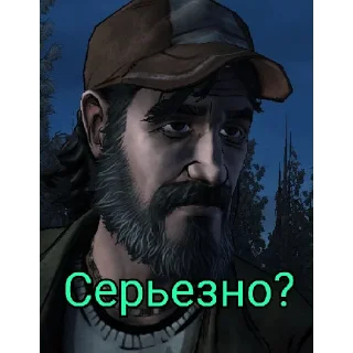 Sticker from Kenny TWD